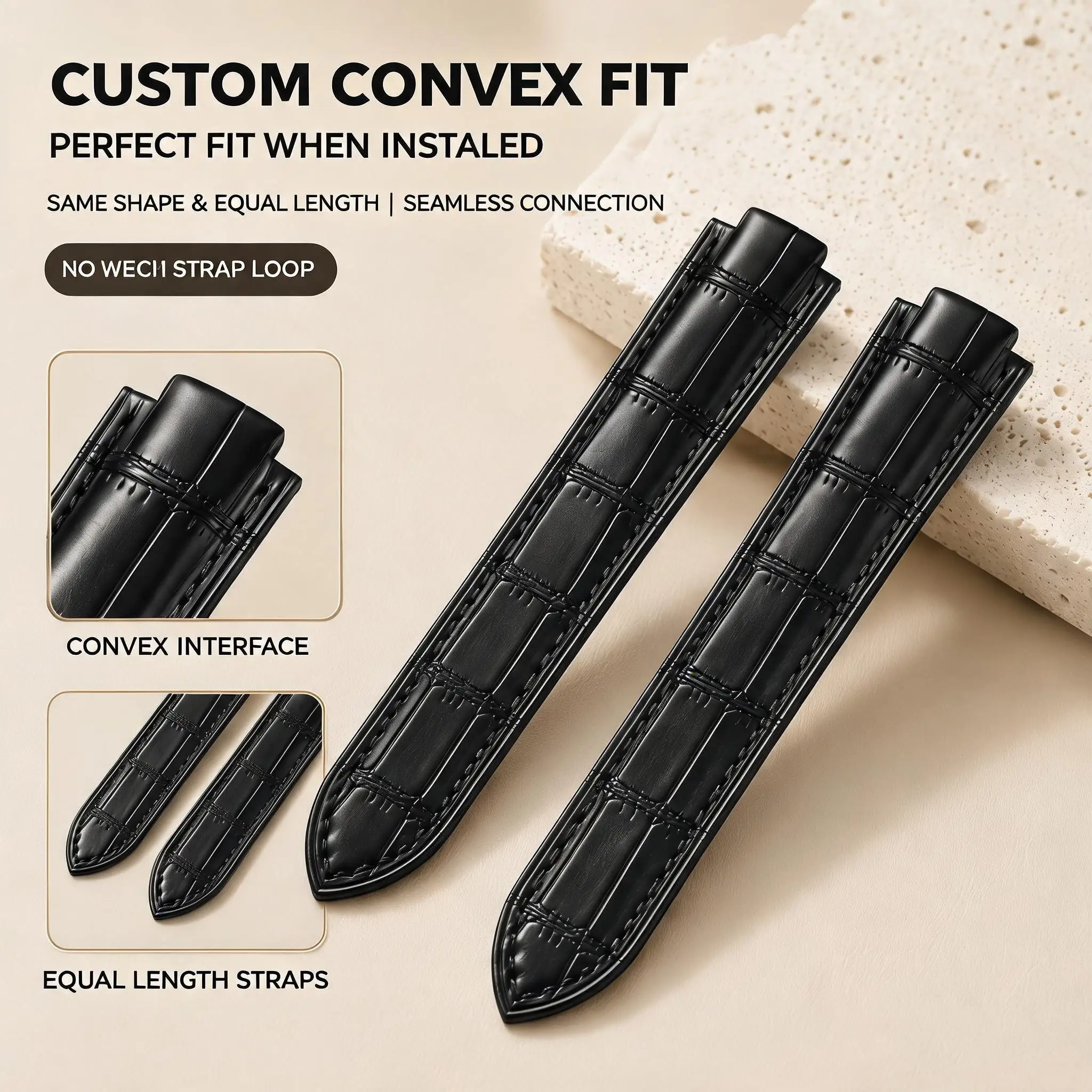 For Cartier Ballon Bleu Collection Genuine Leather Watch Strap 20mm 18mm 16mm Unisex Replacement Wristband Watch Accessories