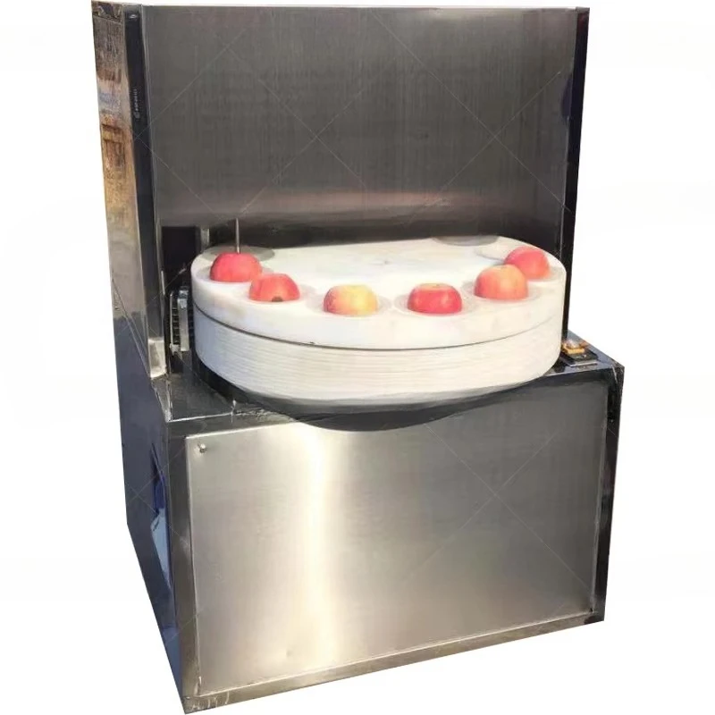 High Precision Commercial Apple Coring Machine - Automatic Ring Slicer for Food Processing Stores
