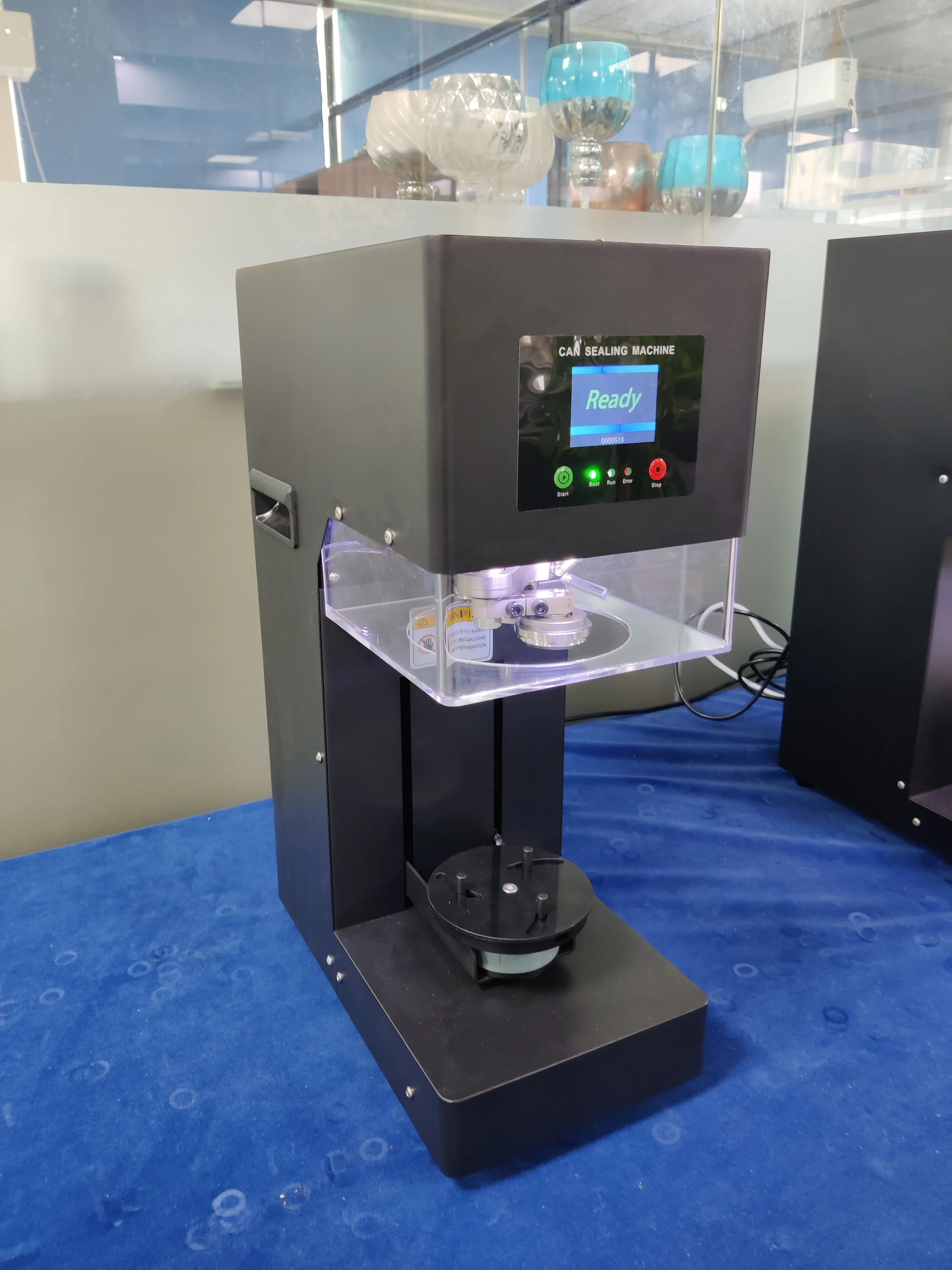 Intelligent Can Sealing Machine for Various Sizes