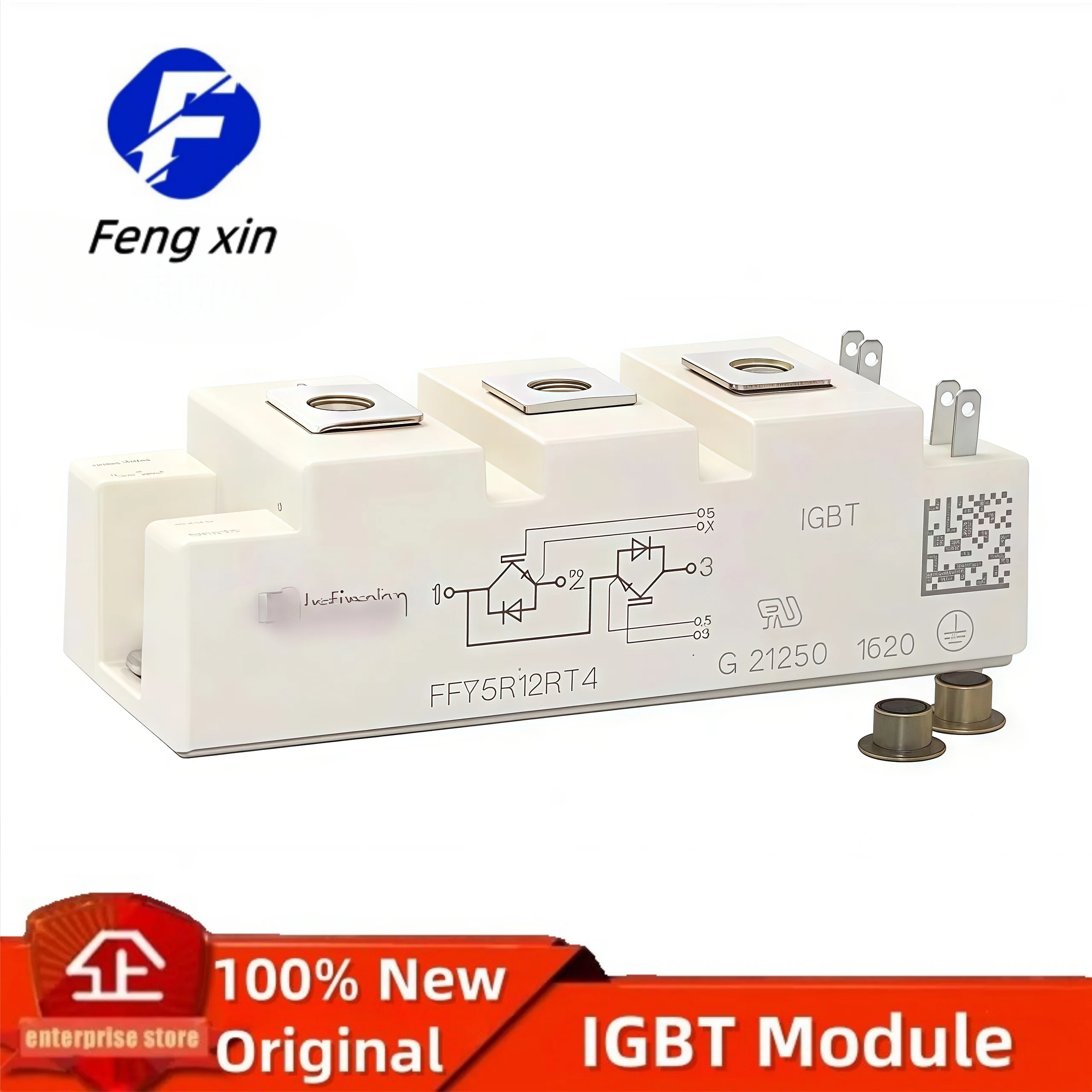 

FF75R12RT4 New Original IGBT MODULE 1200V 75A 395W IGBT Module FF75R12 FF 75R12RT4 FF75R12RT4HOSA1 FF75R12RT4