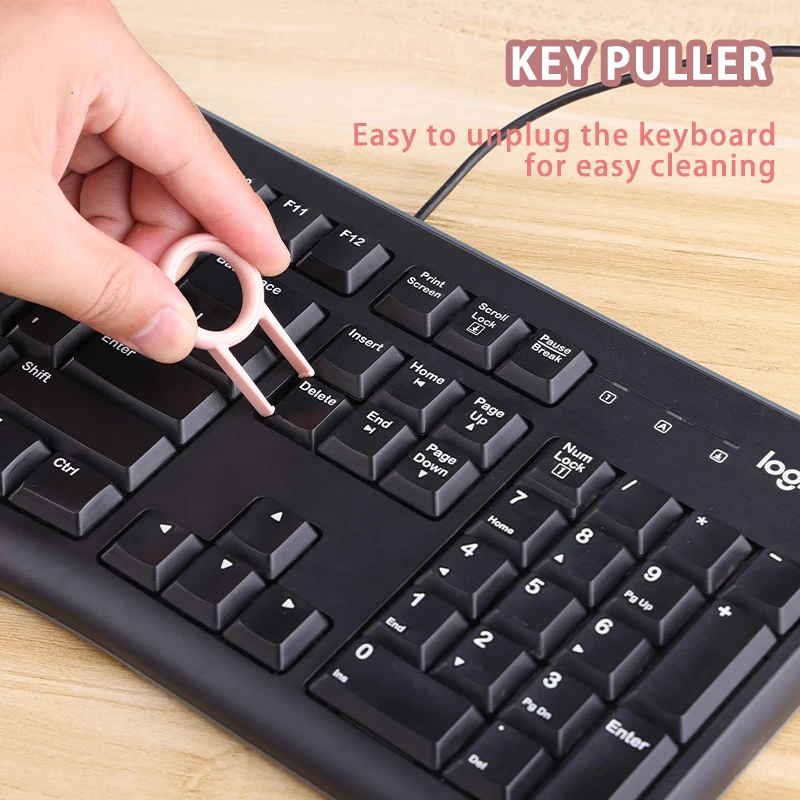 Computer Keyboard Cleaner Brush 7 in 1 Electronic Kit For iPad Bluetooth Earphone Phone Cleaning Tools Cleaner Keycap Puller Kit