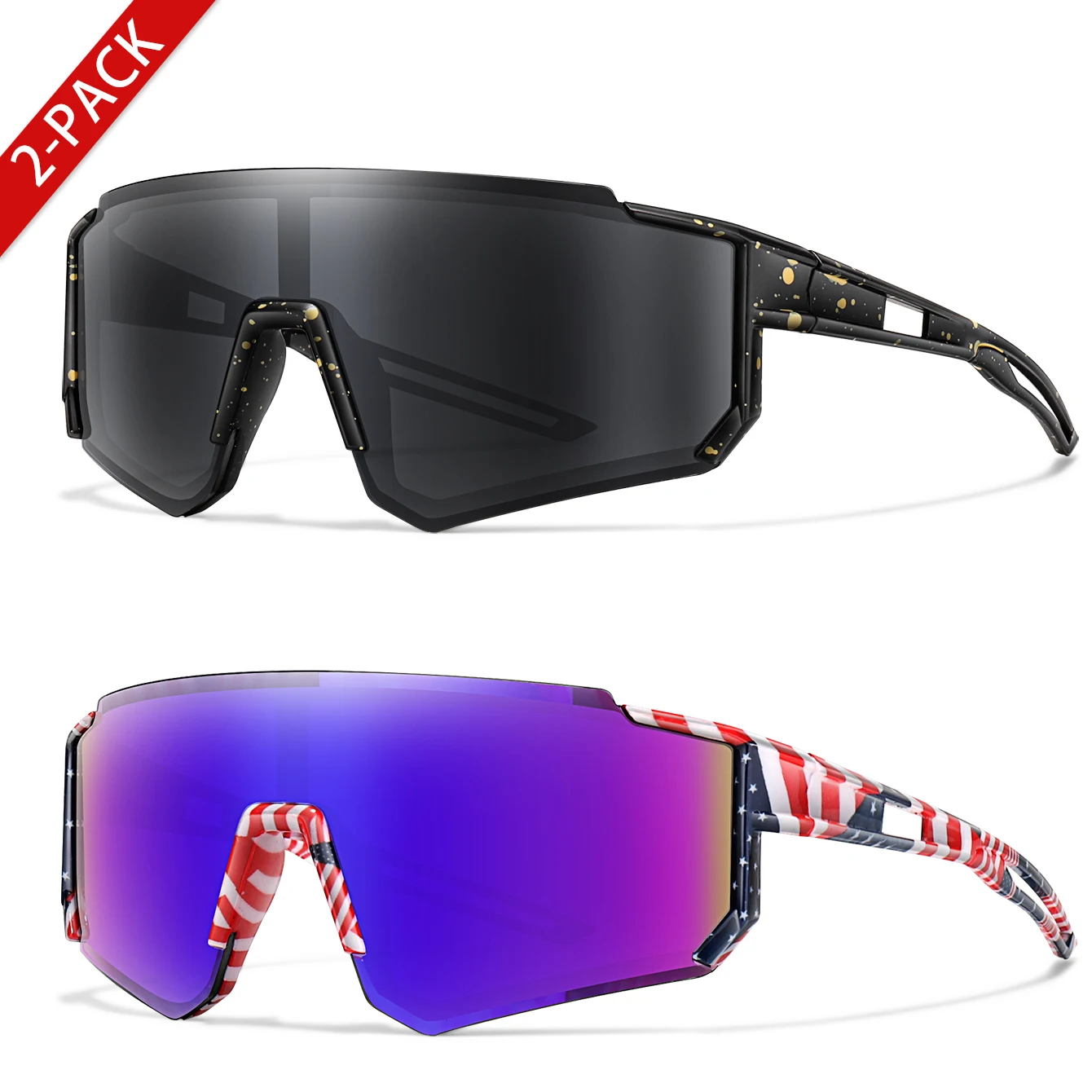 3-8 Jahre alte Kinder Outdoor-Sonnenbrille Kinder Jungen Mädchen Fahrradbrille UV400 Jugend Sport Baseball Camping MTB Fahrradbrille