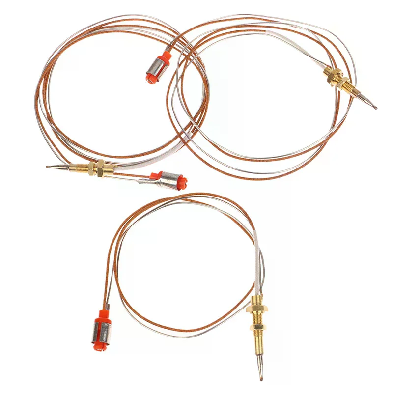 /PFU/1pcs Copper Head Heading Screw Thermocouple Gas Burner for Built in Stove Tools Copper Flame-out Protection Device