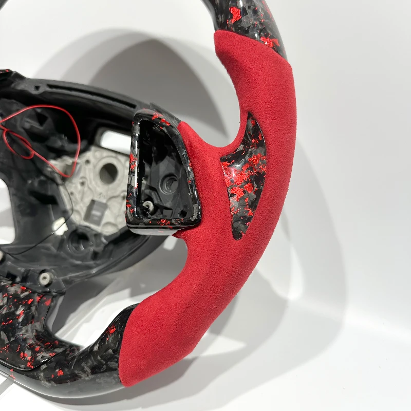 Top-grade forged carbon fiber steering wheels are available for the Chevrolet Camaro ZL1 SS 2SS Coupe and Corvette C7