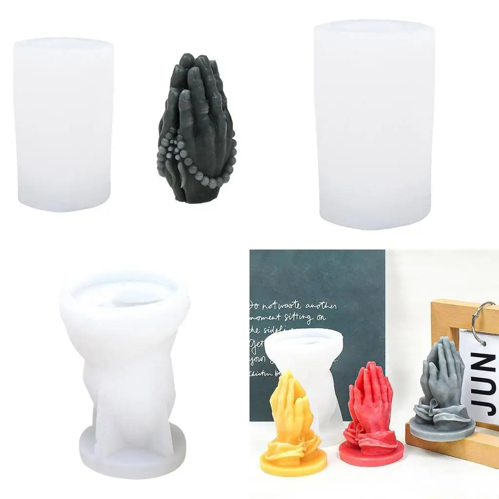 

QX2E Бусины Будды, ручные силиконовые формы для молитвы, благословения, изготовления свечей, декор своими руками