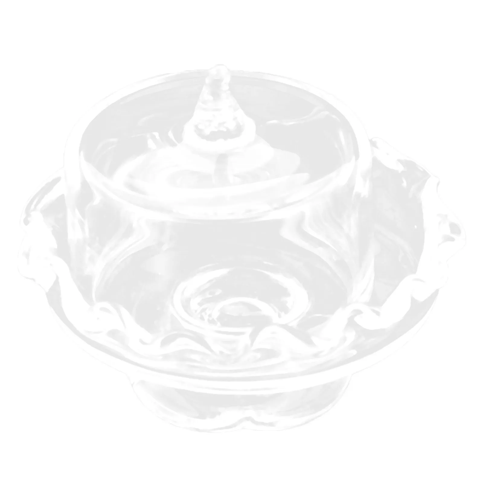 

Подставка для мини-капкейков из прозрачного стекла в форме мини-домика, практичная и долговечная, для кухни, ролевых игр и декора.