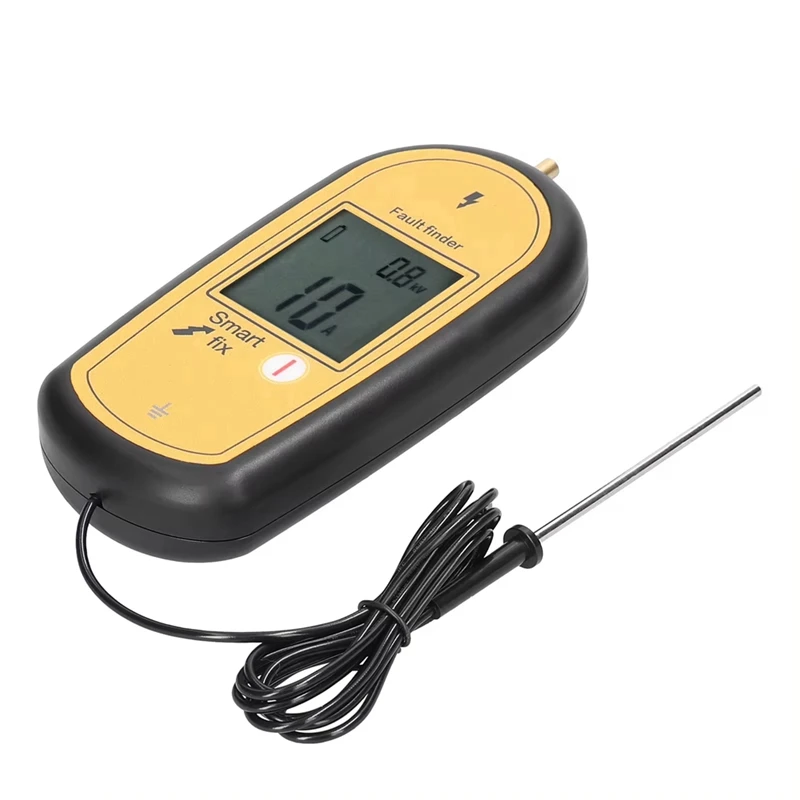 3CGRO-200-15000V Handheld Tester Fault Finder Current Direction LCD Backlight Display Farm Electronic Fence Fault Finder