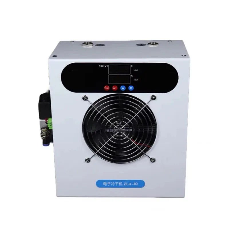 مجفف الغاز المبرد ضاغط الهواء تجفيف الهواء المضغوط إزالة المياه الترشيح التصريف التلقائي مجفف بارد صغير #2