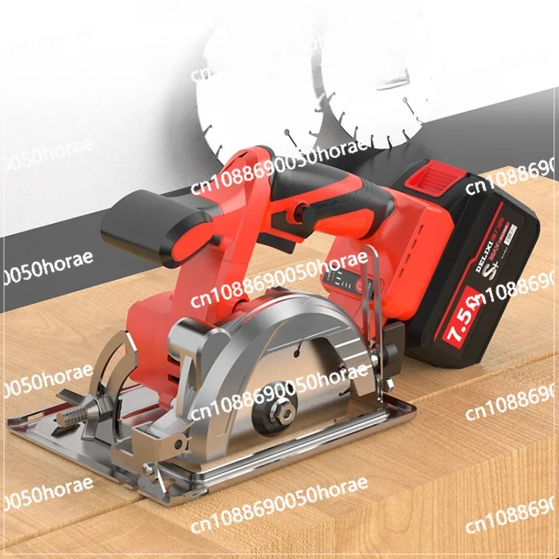 5-inch Brushless Electric Circular Rechargeable Wireless Portable Circular Saw Lithium Battery