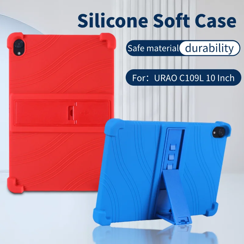 

For URAO C109L 10 Inch Tablet Case Shell Shockproof Silicone Tablet Cover Lightweight Kids Friendly