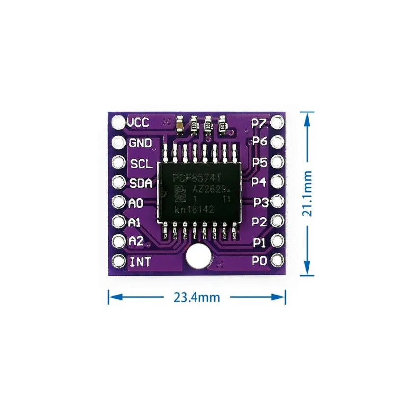 I2c Port Interface Support Arduino Cascading Extended Module Pcf8574t I/O