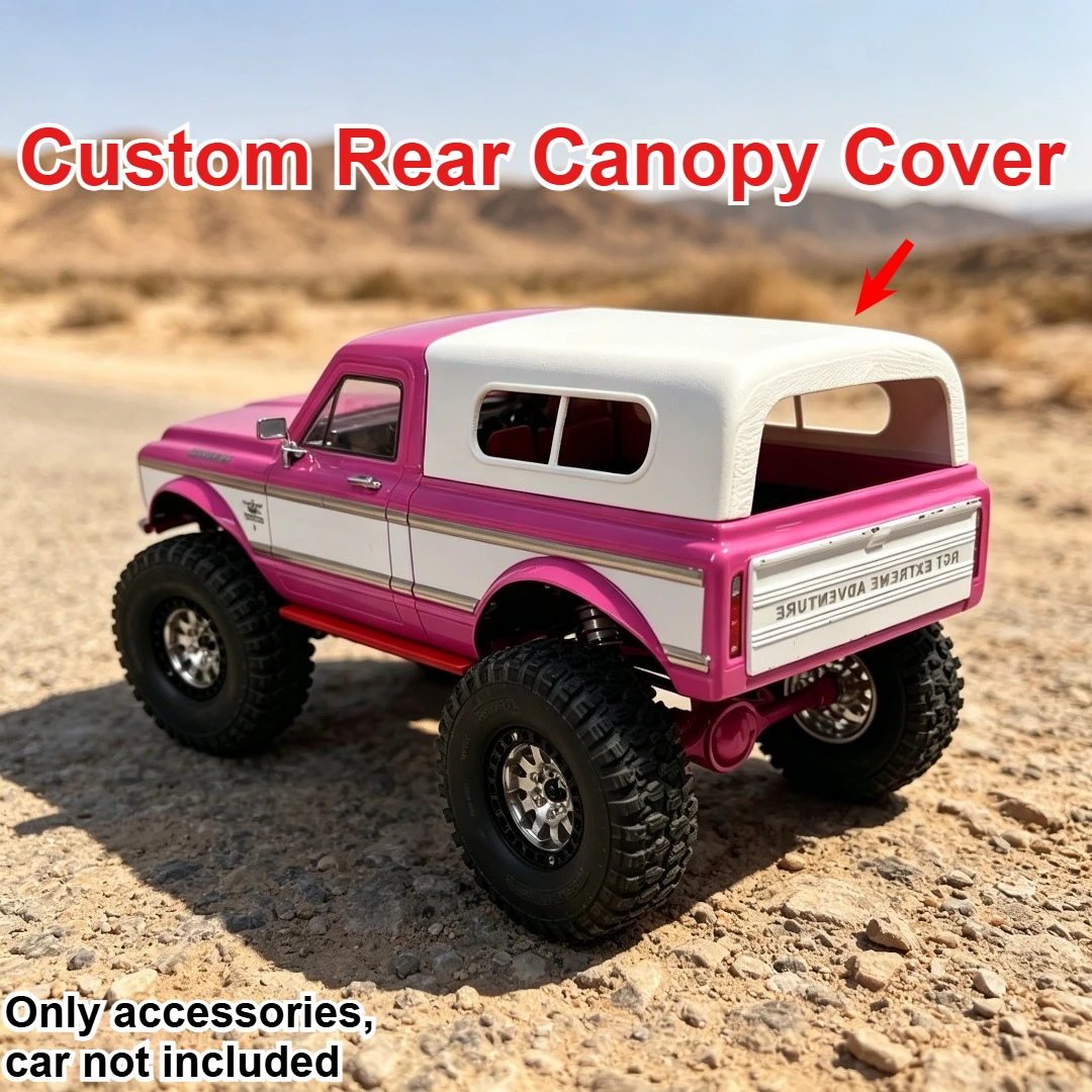 custom-model-number-for-rgt-136100‑pro-rc-off-road-crawler-vehicle-rear-canopy-cover-decorative-styling-decor-upgrade-parts