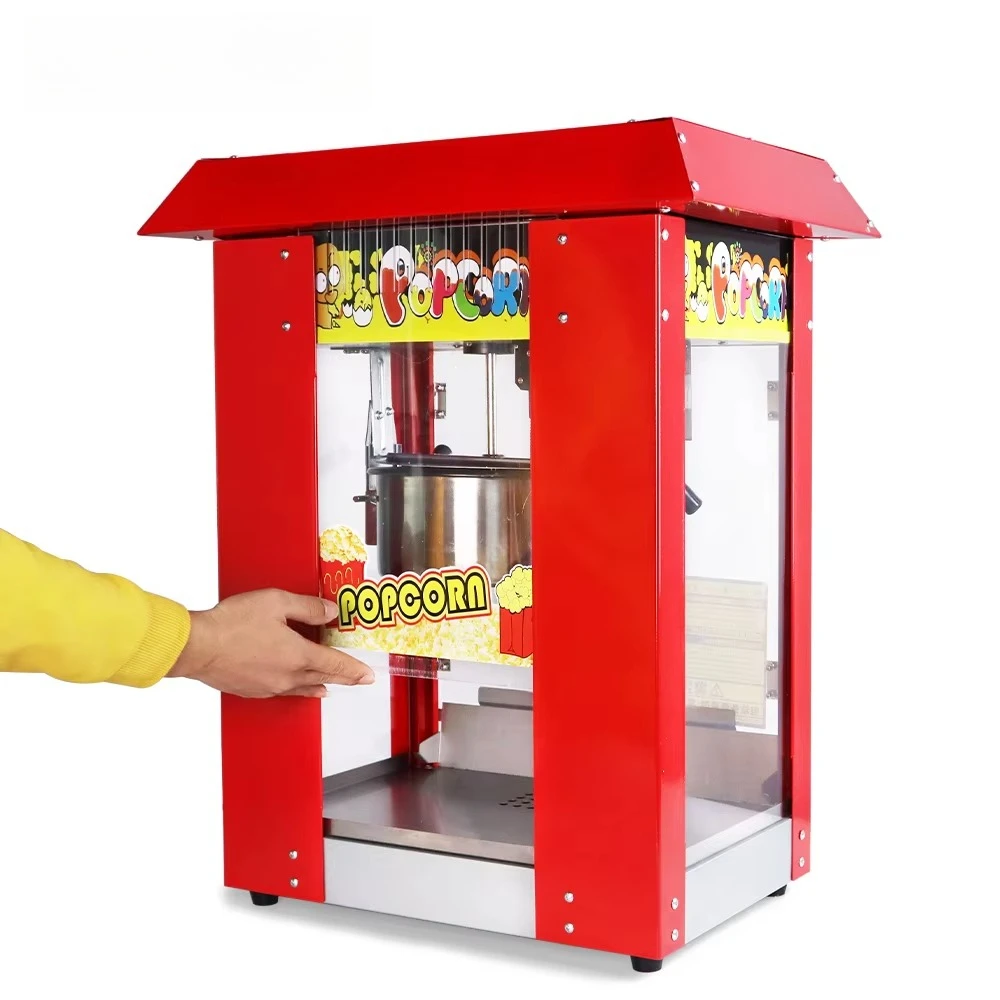 Wholesale CE Approved 8OZ Acrylic Pop Corn Popcorn Makers Automatic Commercial Popcorn Machine