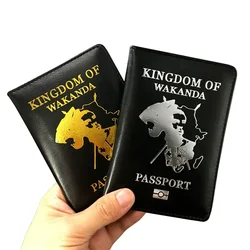 Limited Edition Wakanda Passport Cover Black Passport Holder