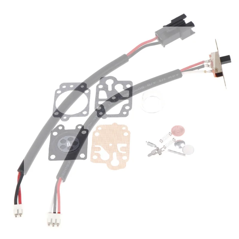 1/12 Scale RC Car Wiring Harness Premium Battery Cable Switch Wire Spare Part for MN82 MN99S2 Remote Control Crawler Upgrade