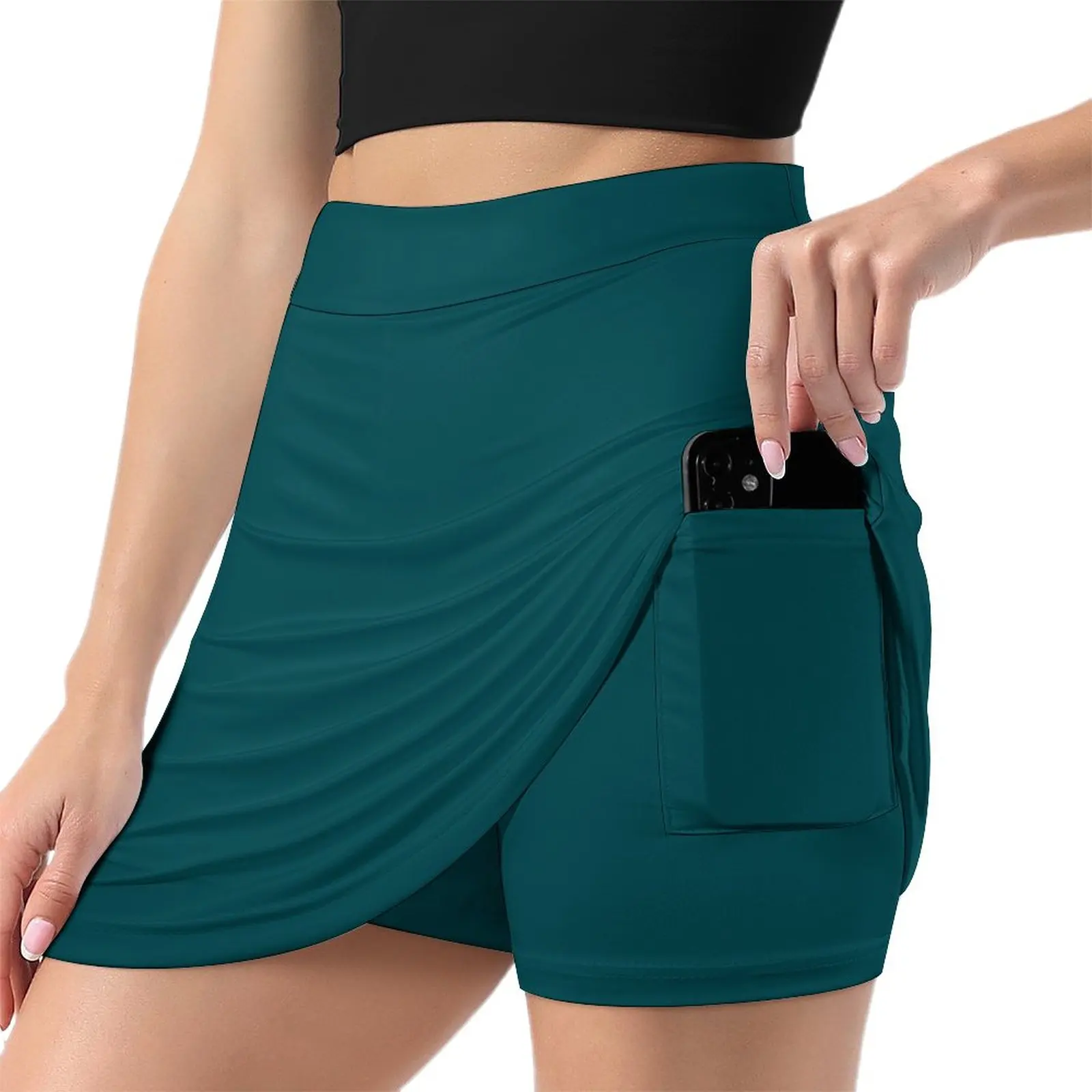 Midnight Green Eagles Philly Light Proof Trouser Skirt mini skirt luxury women's skirt