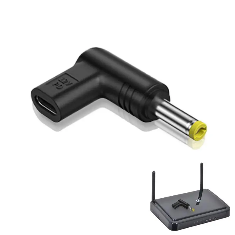1PCS USB C PD to DC Power Connector Universal 12V Type C to DC Jack Plug Charging Adapter Converter For Router Tablet
