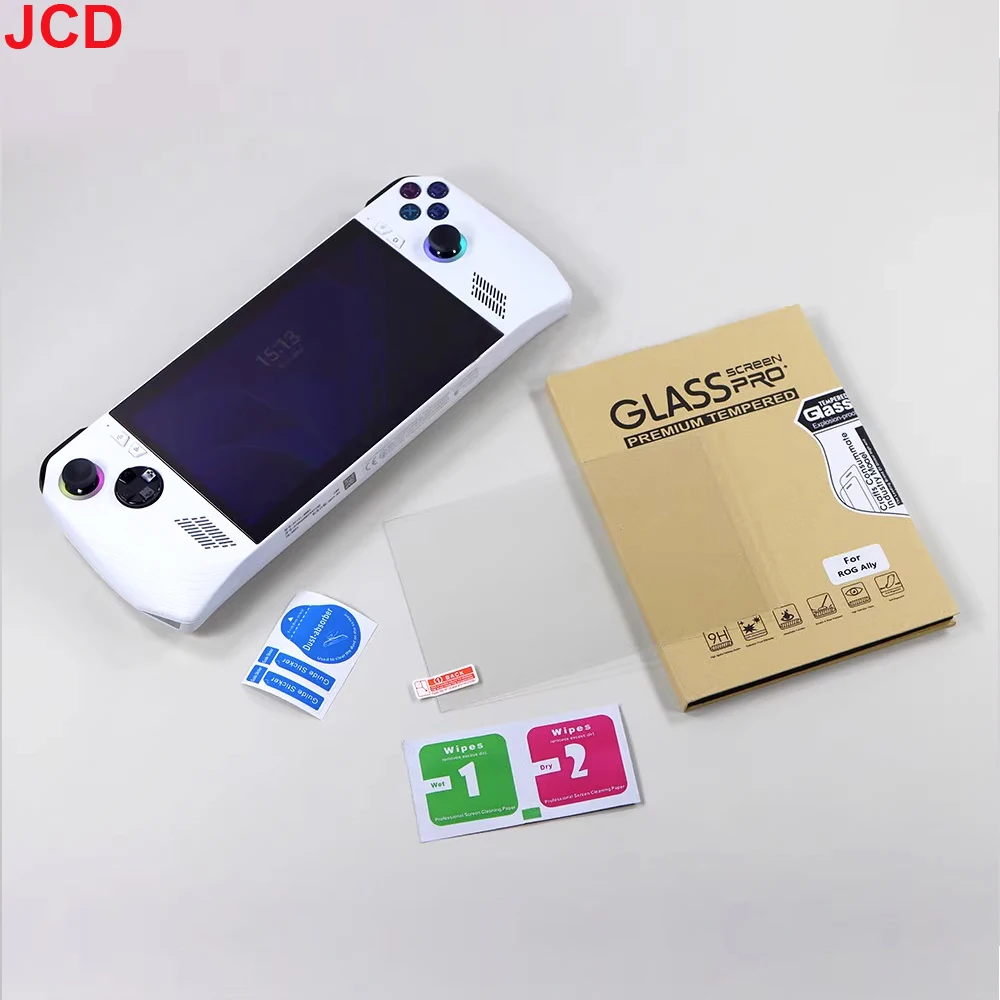 JCD For Asus ROG Ally Tempered Film Game Console HD-Compatible Tempered Film For ROG Ally LCD Screen Glass Tempered Film