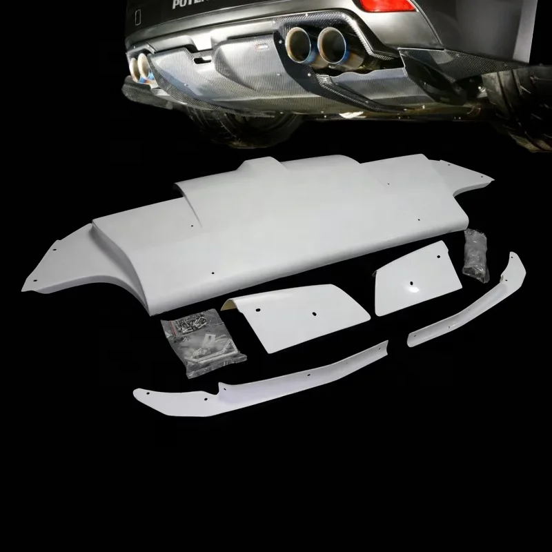 

FRP Rear Bumper Diffuser Wing Body Kit Impreza 10 GR STI Vas 09 Style Includes Side Add-Ons