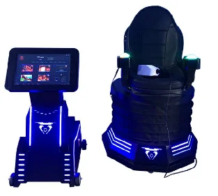 Coin Operated Horse Riding Equipment Indoor Games Simulator Virtual Reality 9D VR Racing Game Machine