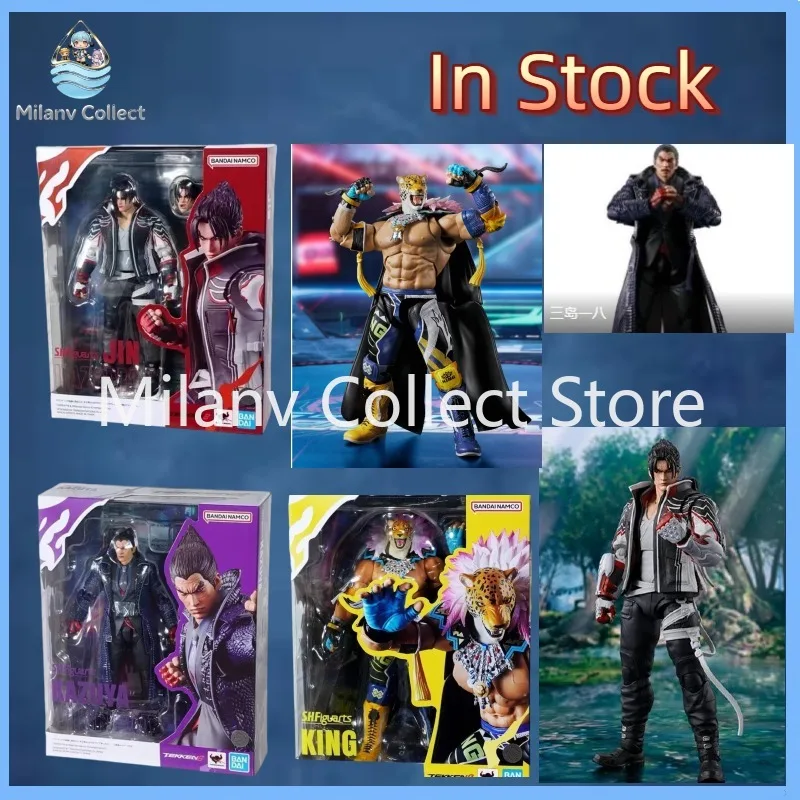 

Bandai SHFiguarts Tekken 8 Kazuya Jin King Nina 15cm Articulated Action Figure Collectible Model In Stock