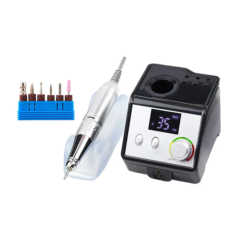 

Charging table type nail polisher, high-speed noise reduction carbon brush nail polishing electric nail polishing machine