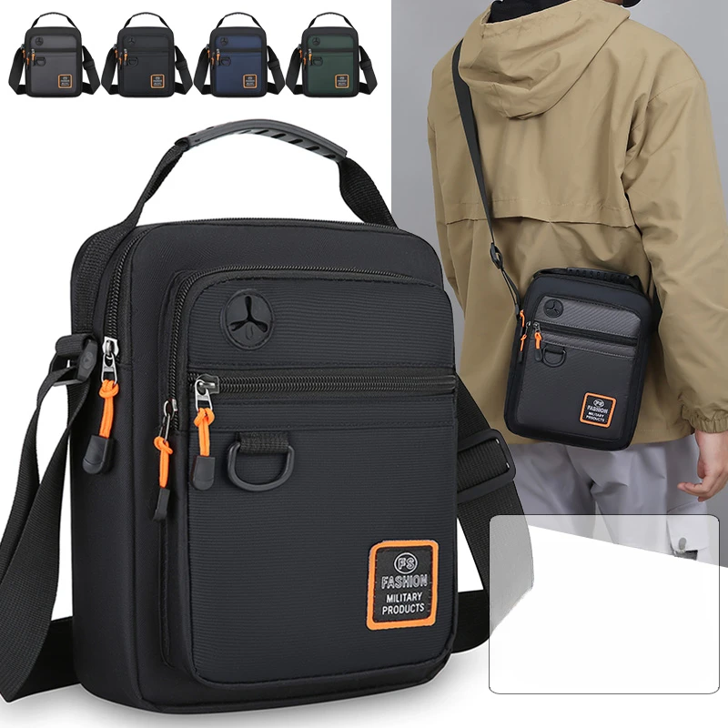 

New Men's Waterproof Shoulder Bag - Multi-Functional Crossbody Sling for Outdoor & Daily Use (Casual & Durable)