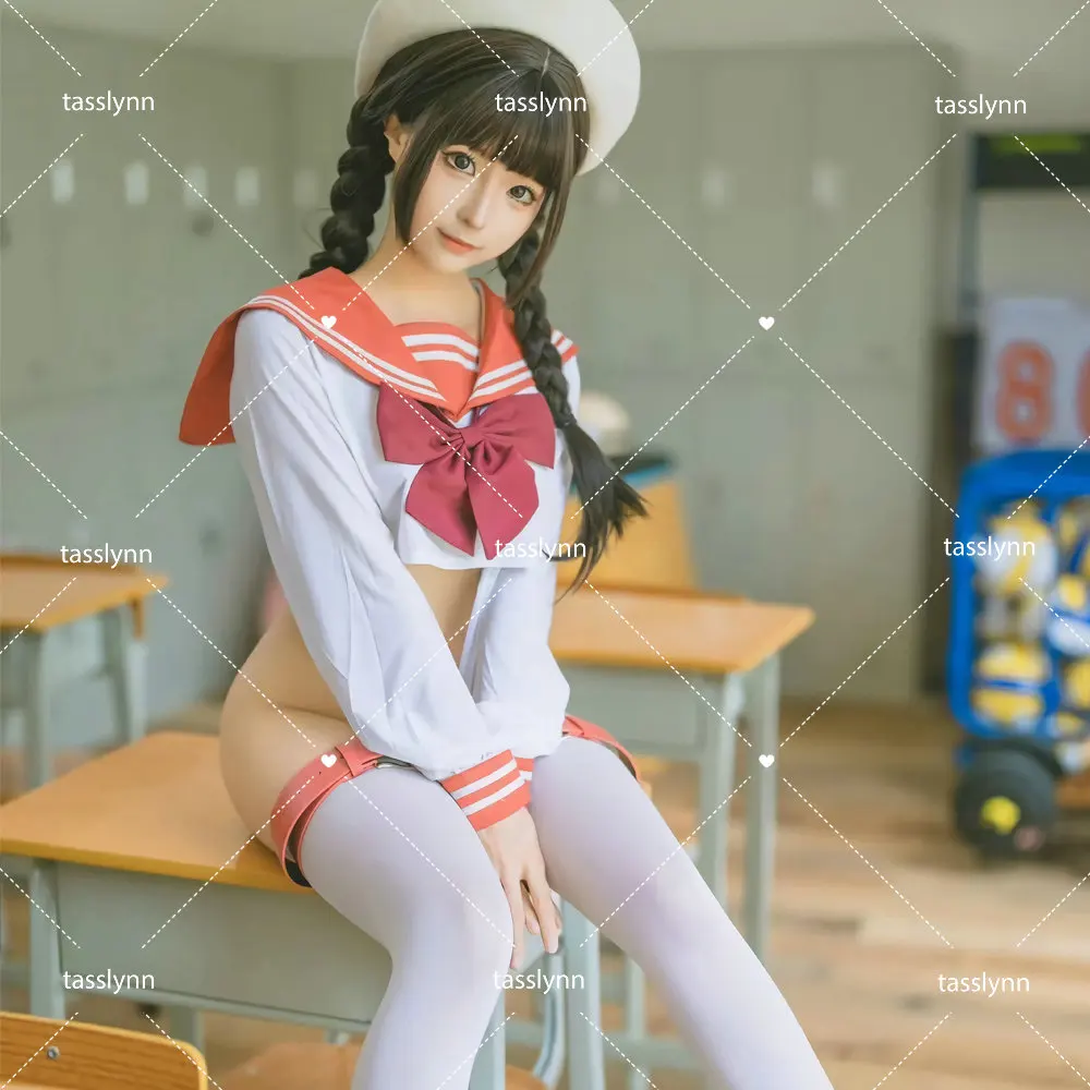 

Japanese School Girl Uniform Kawaii Girl Jumpsuit KINOMOTO Cosplay Halloween Costumes for Women SAKURA Costumes