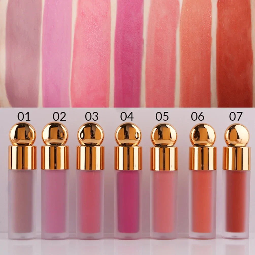 

Private Label Liquid Blush Cream Custom Logo Watercolor Natural Contouring Rouge Mirror Jelly Texture Cream Makeup Wholesale