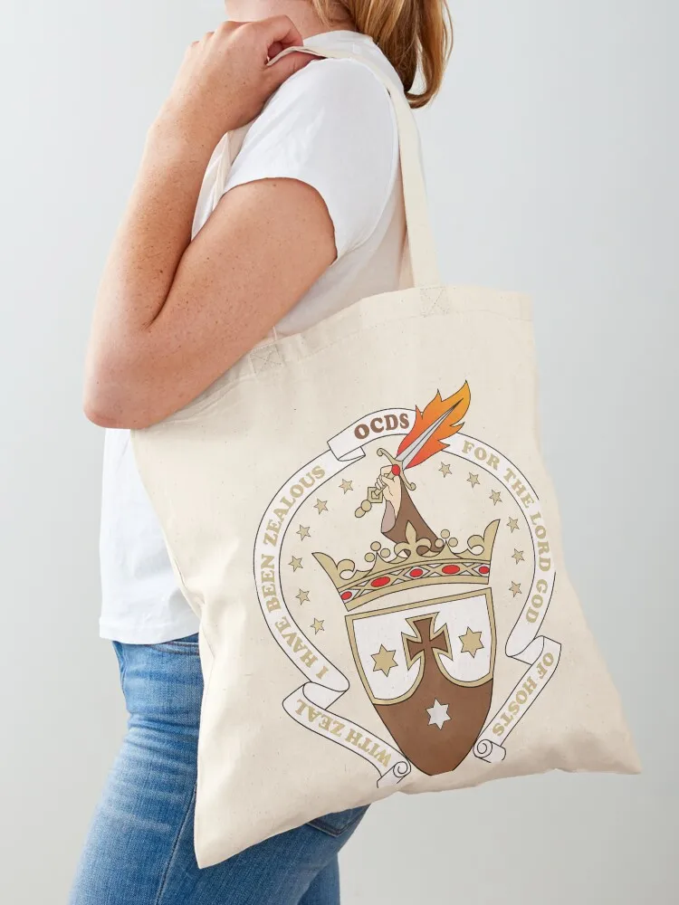 

Carmelite Shirt Tote Bag Women's shopper Canvas stote bag shopping bag Woman shopper