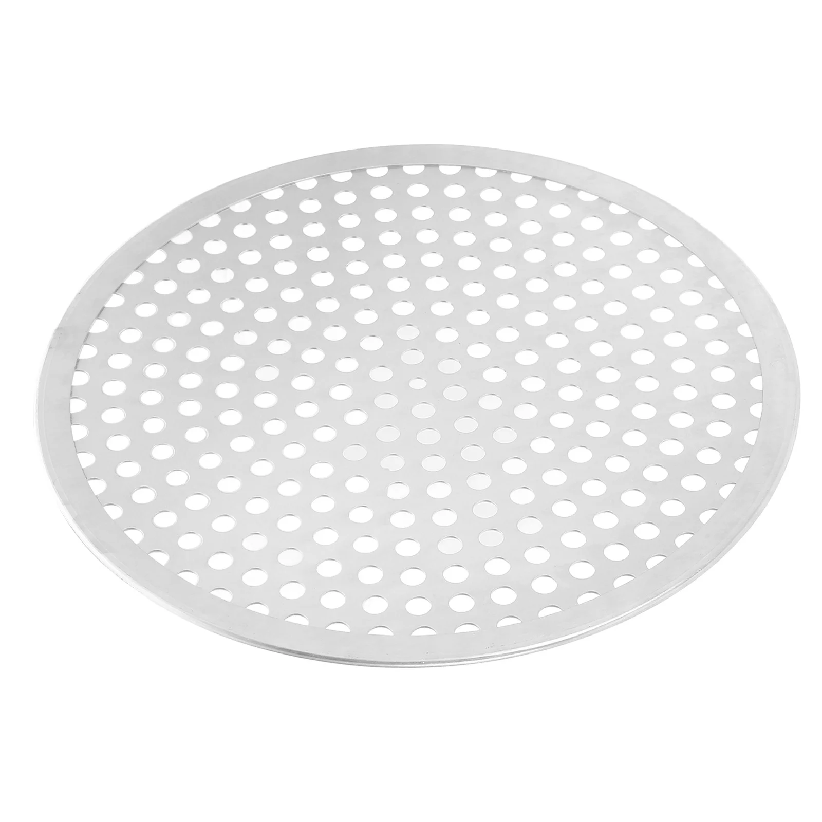 

Bakeware Professional Pizza Plate Baking Pan with Holes Snails Making Tray Food Steaming Net Aluminum Alloy Household Tool