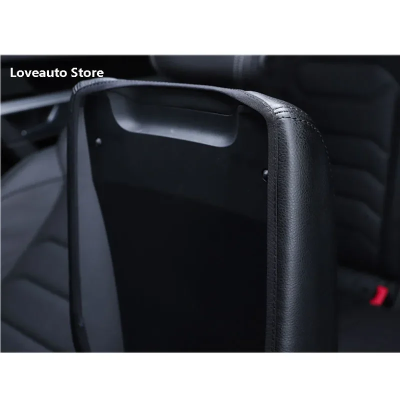 Car Central Armrest Organizer Storage Box Decoration Leather Case Cover for VW Touareg 2019 2020 2021 Accessories