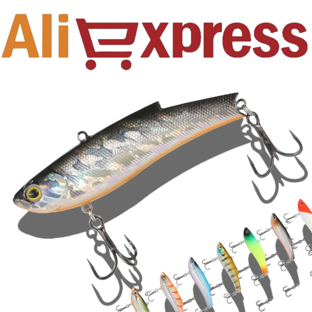 23/33 г тонущая рыболовная приманка Rattlin VIB, воблер, искусственная зимняя приманка для окуня Crappie Bassday Range Vibe Pesca, аксессуары