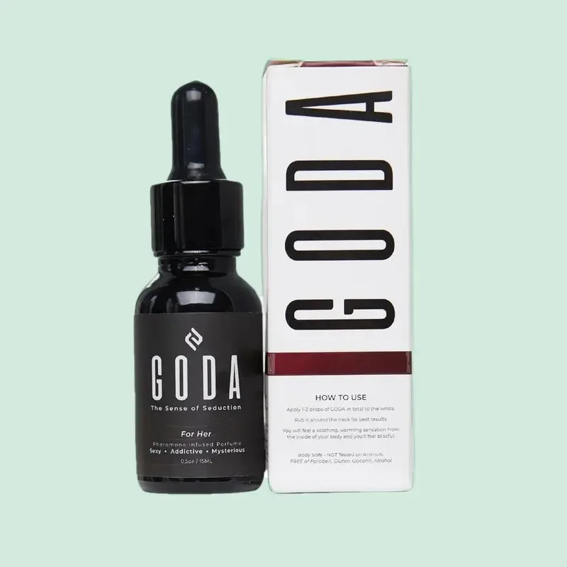 

GODA Pheromones Perfume for Women – The Original – Long-Lasting Women's Fragrances with Jasmine and Rose, Vegan & Cruelty-Free –