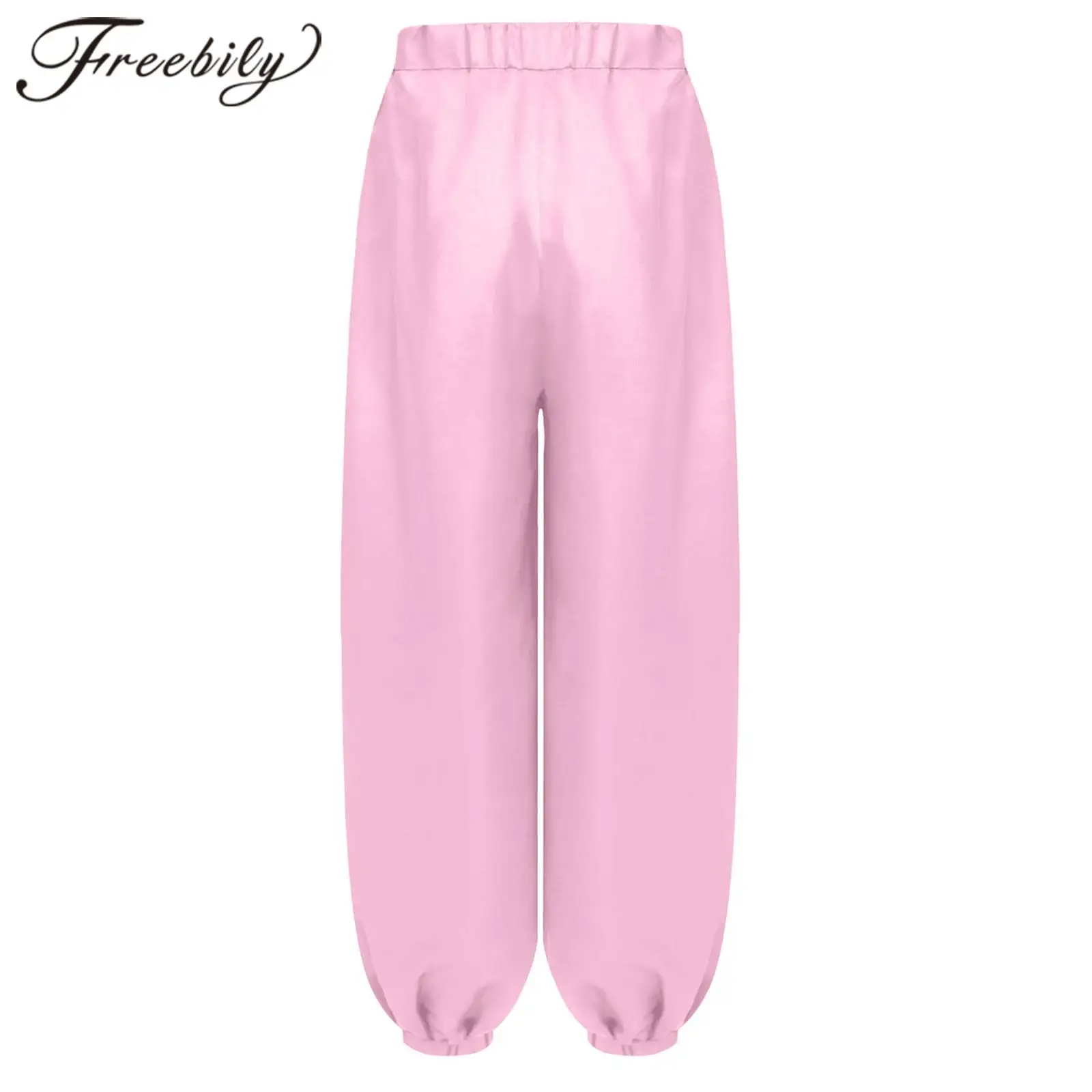 

Атласные шаровары для девочек, брюки для танцев живота, свободные брюки-фонарики для ролевых игр, костюм арабской принцессы, для косплея, маскарада, рейв-вечеринок