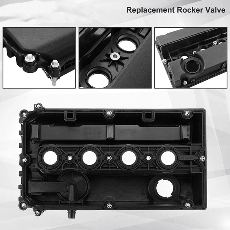 Engine Camshaft Rocker Valve Cover With Gasket Spare Parts For Chevy Cruze Sonic Aveo 1.6L 1.8L 2009-2015 55564395 55558673