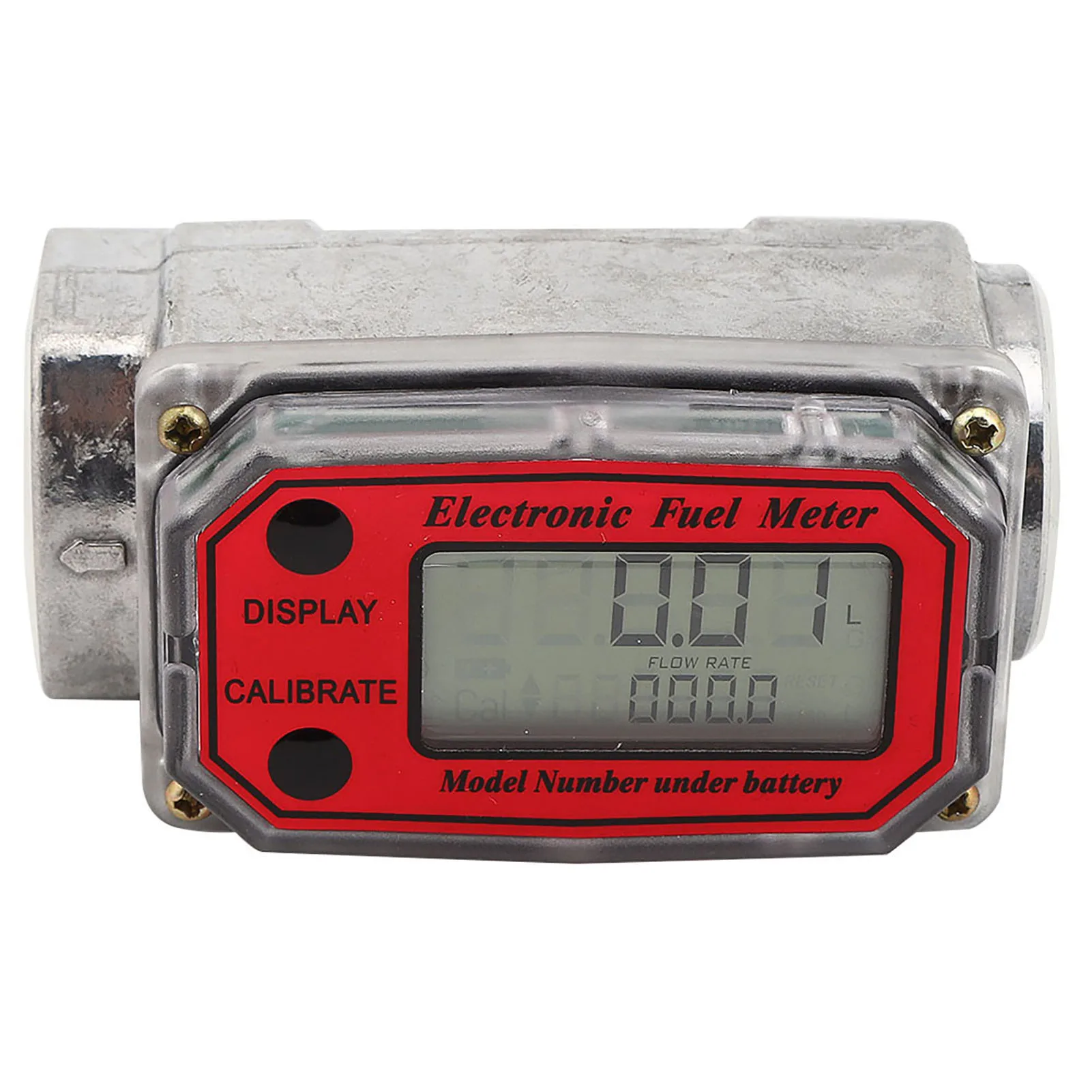 Meteran Bahan Bakar Digital Meteran Bahan Bakar Turbin Digital Mini Meteran Bahan Bakar 10 ‑ 200L 1 "NPT Turbin Flowmeter