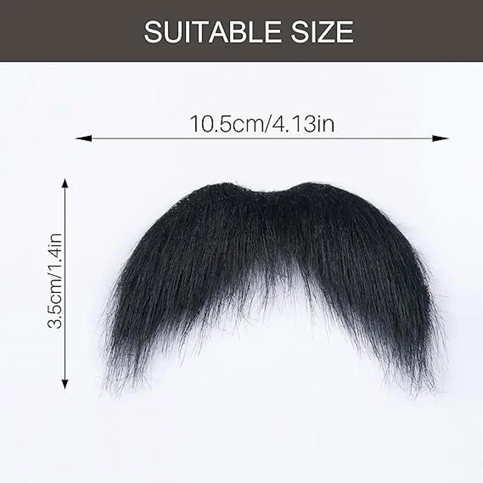 5x bigode falso acessório de fantasia decorativa para homens mulheres festa carnaval