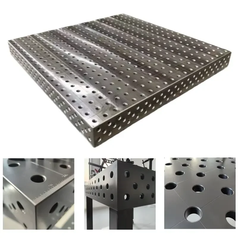 

New Wholesale Bocheng Co-creation 3D Welding Table Fixtures Q355 Steel Cast Iron Nitrided Treatment 1 Year Warranty No