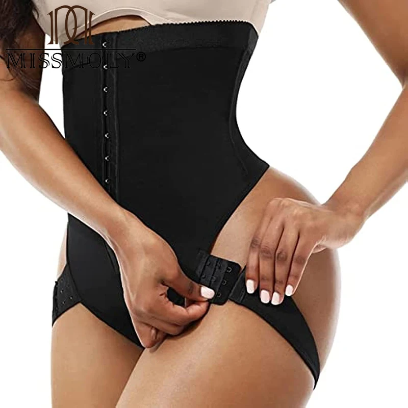 MISSMOLY Butt Lifter Waist Cinchers Shapewear for Womens Cuff Tummy Control Panties High Waisted Body Shaper Trainer Underwear