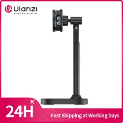 Ulanzi SK-10 Wireless Charging Stand with Cooling Fan for iPhone 15 14 13 12 Pro Pro Max for Live Streaming Viideo Recording