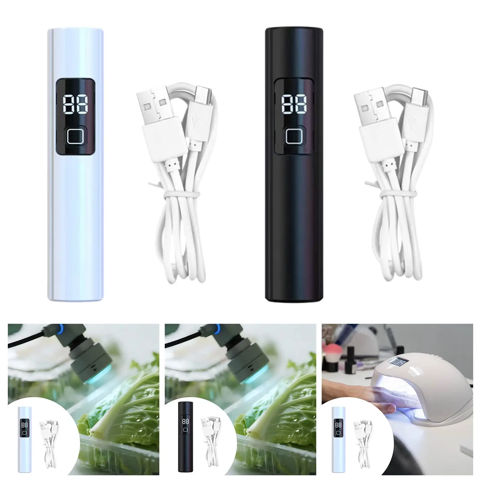 애완동물 피부 침대 작품용 보라색 빛을 갖춘 견고한 형광 검출 펜