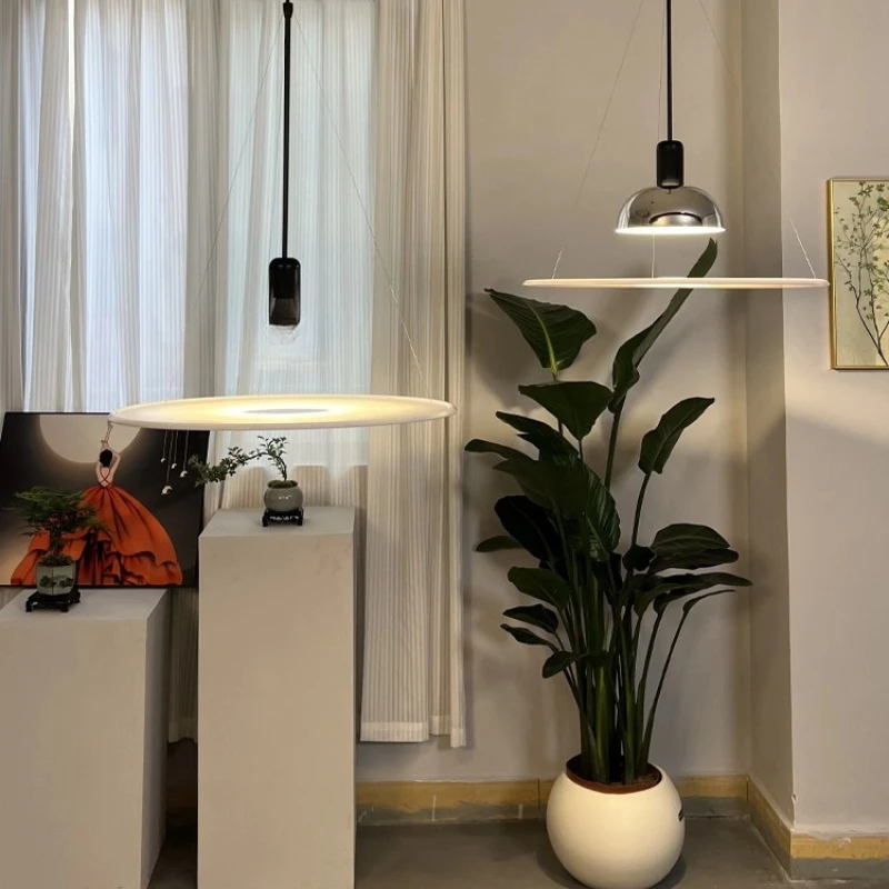 

Italian flying saucer chandelier modern designer bar island table table light restaurant chandelier