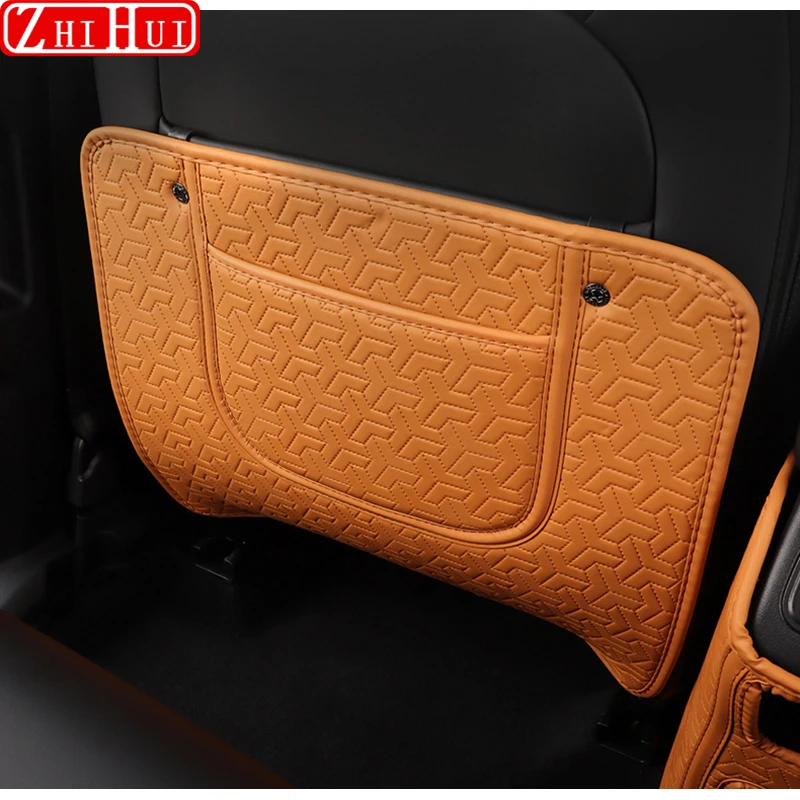 For Haval Dargo II 2024 2025 2nd Gen Car Styling Anti Kick Mat Pad Car Anti-kick Protector Mats Seat Back Protector Accessories