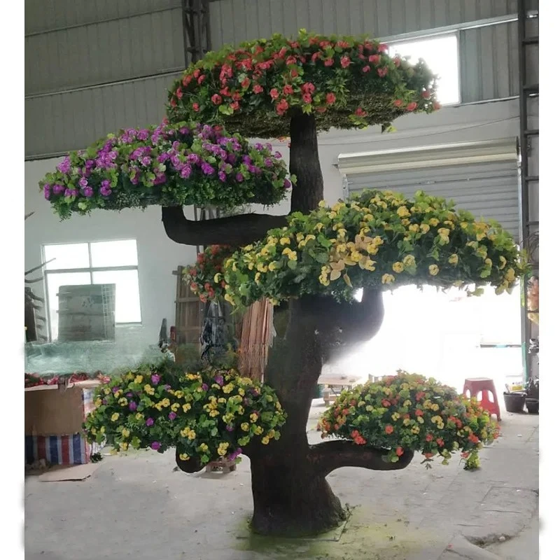 

Garden Decorations Outdoor Use Potted Plants Uv Plants Flowers Ball Tree