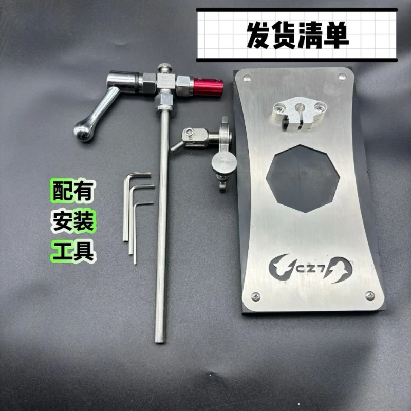 

New Upgraded Fly Tying Bench Rotating Fly Tying Pliers Set Fly Hook Iron Plate Micro Fishing Stainless Steel Tying Bench