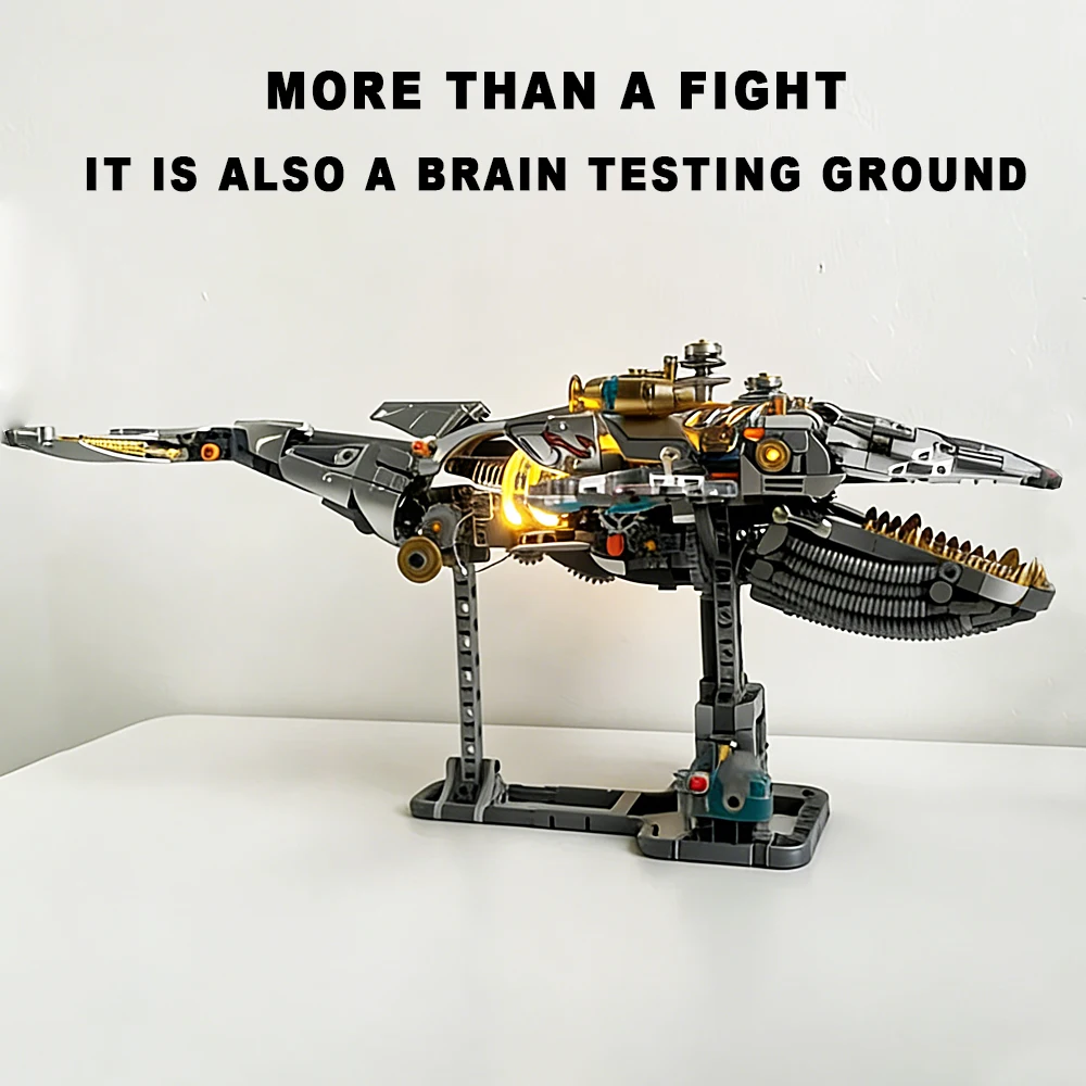 

Технический механический конструктор-модель кита: набор для сборки глубоководного животного, игрушка-конструктор, подарок для декора комнаты