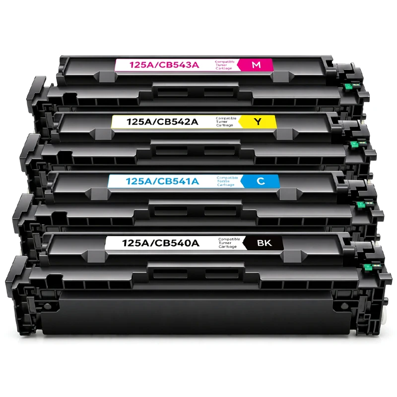 CF210A CB540A CB541A CB542A CB543A Compatible Toner Cartridge For HP Color Laserjet CP1215 CP1312 CP1415 CP1515N CP1521 Printer