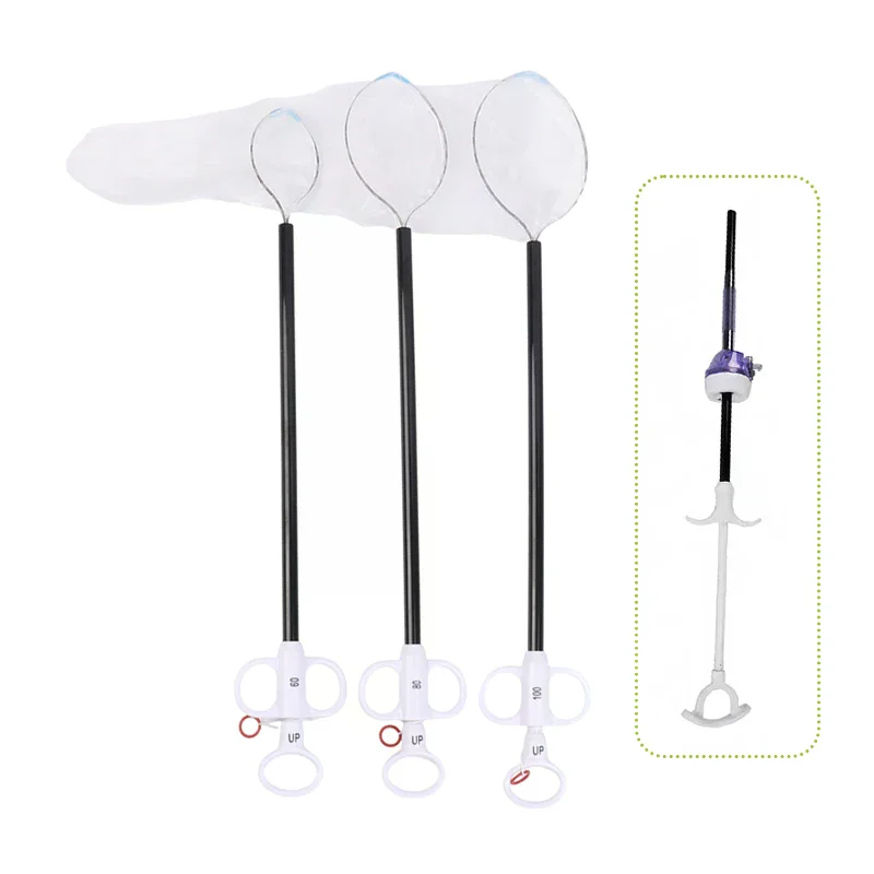 75/100/200ml Sterile Single Use Laparoscopic Endobag Specimen Retrieval Bag Laparoscopy Surgery Tapered Bag
