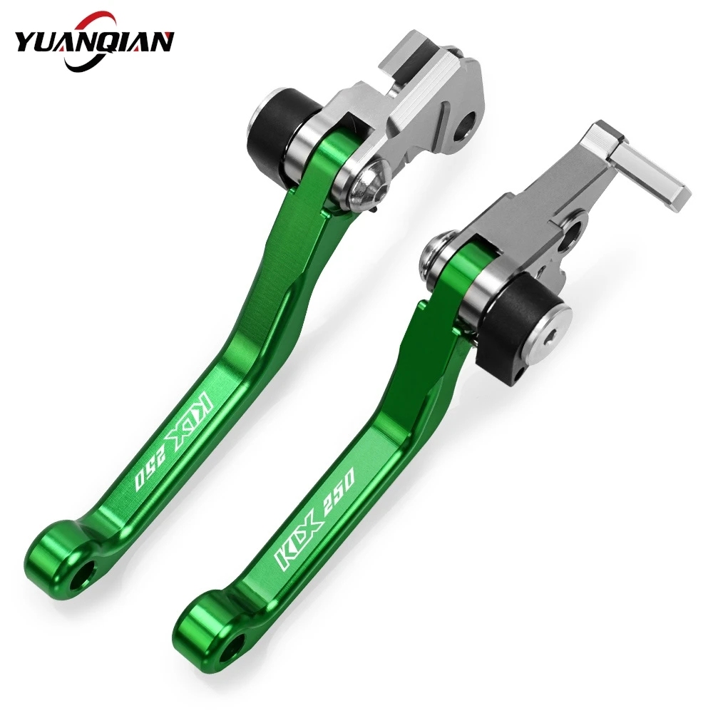For Kawasaki KLX250 DTRACKER 1993-1997 Pivot Brake Clutch Levers Motocross Bike Parts Racing Brakes Handle Dirt Bike